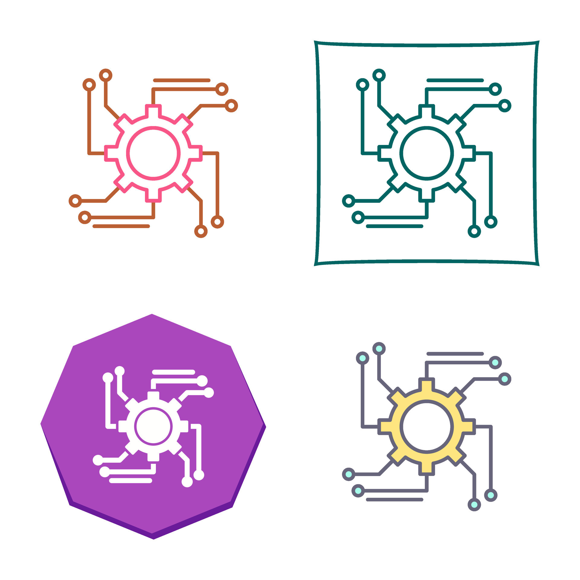 Automation Vector Icon 34681665 Vector Art at Vecteezy