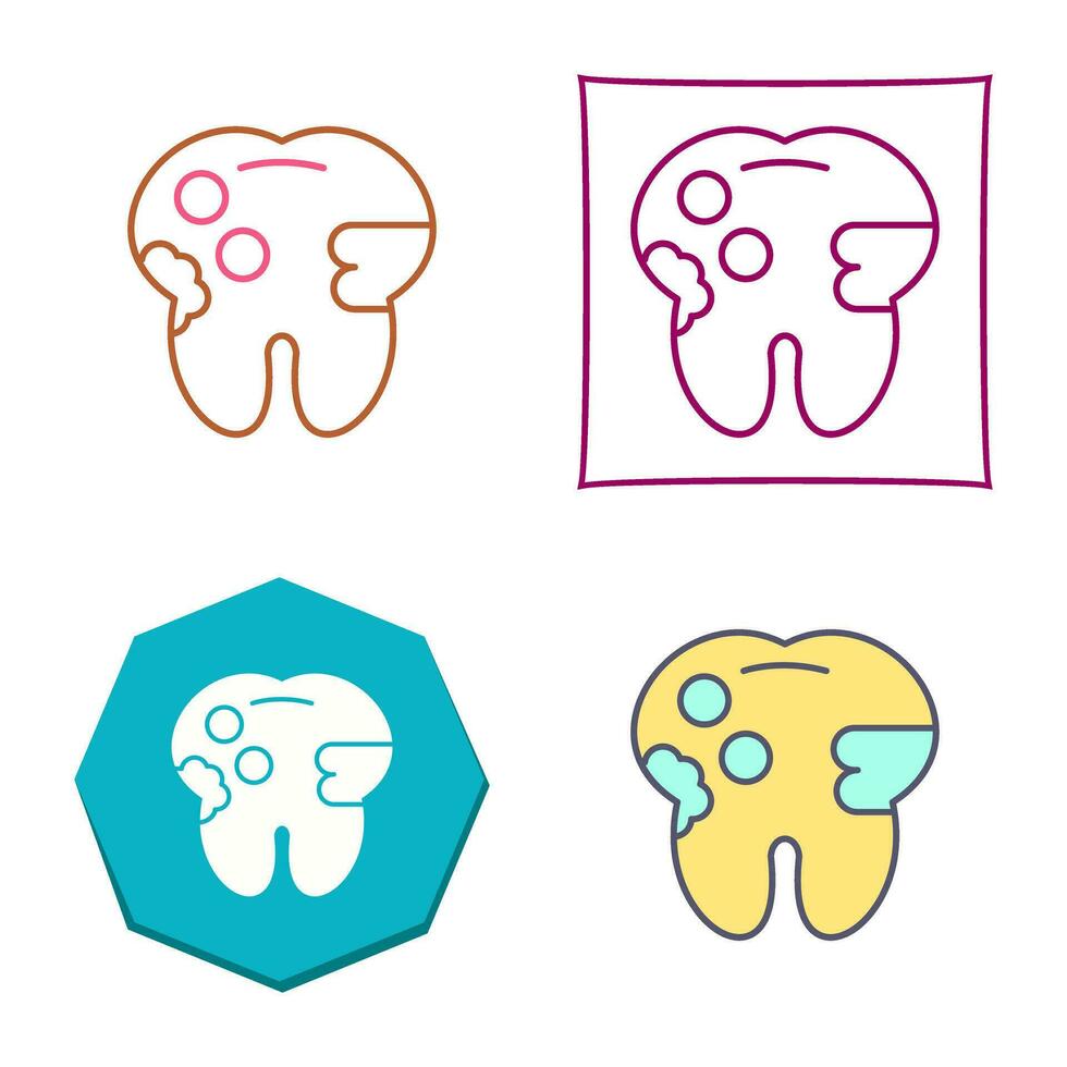 Caries Vector Icon