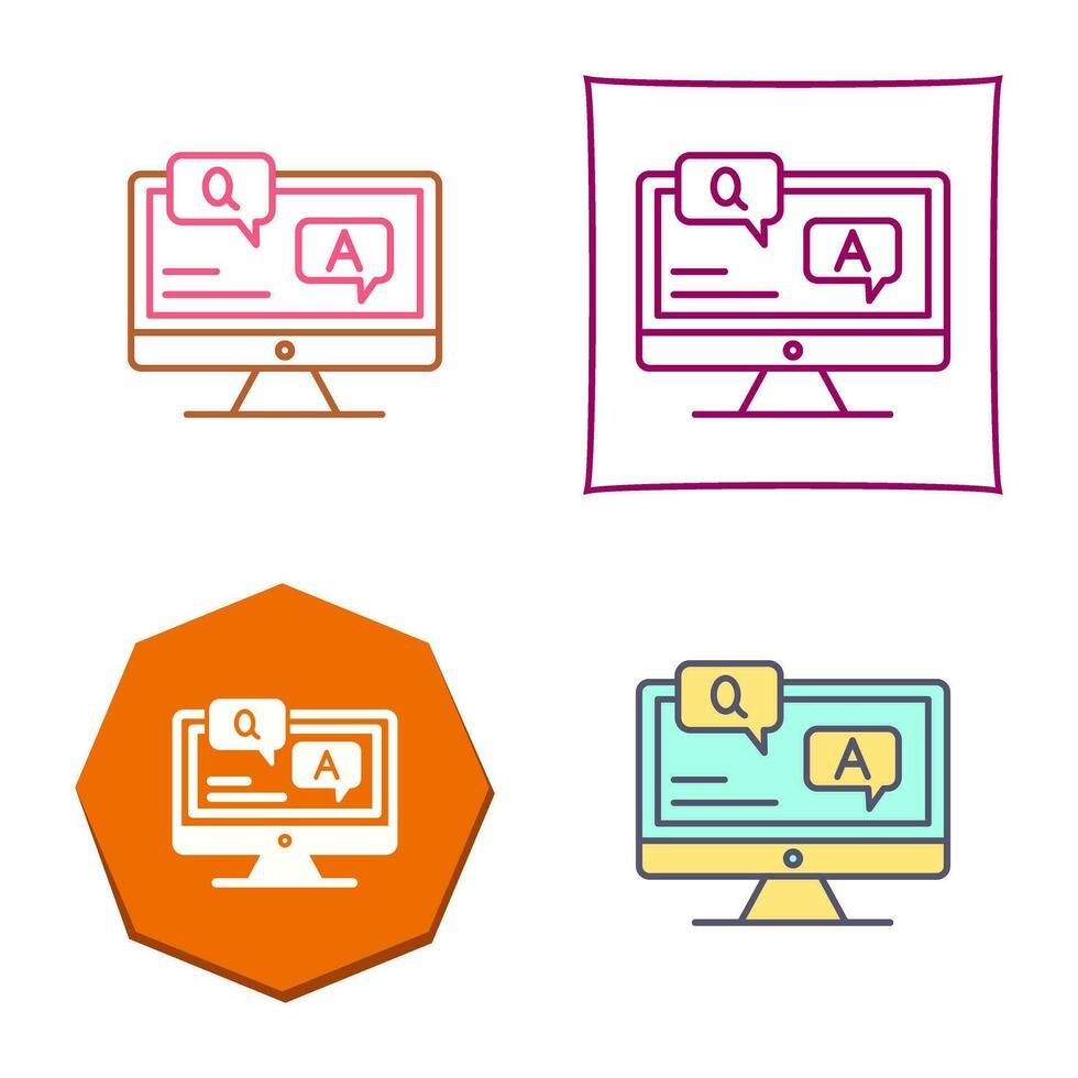 Faq Vector Icon
