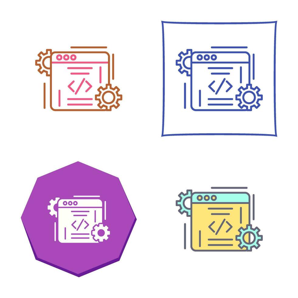 Coding Vector Icon