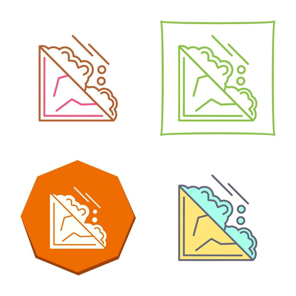 Avalanche Vector Icon