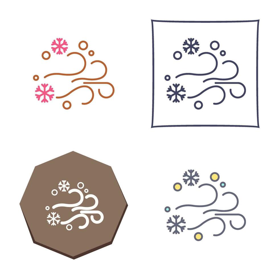Blizzard Vector Icon