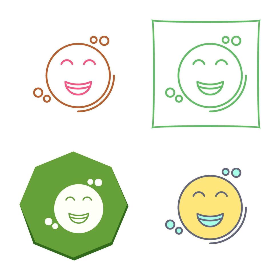 Happy Vector Icon