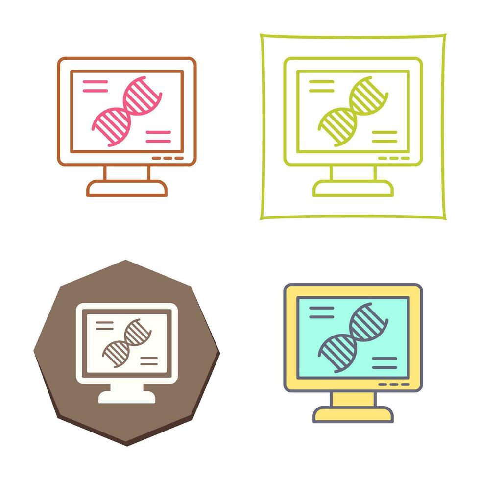 Dna Test Vector Icon