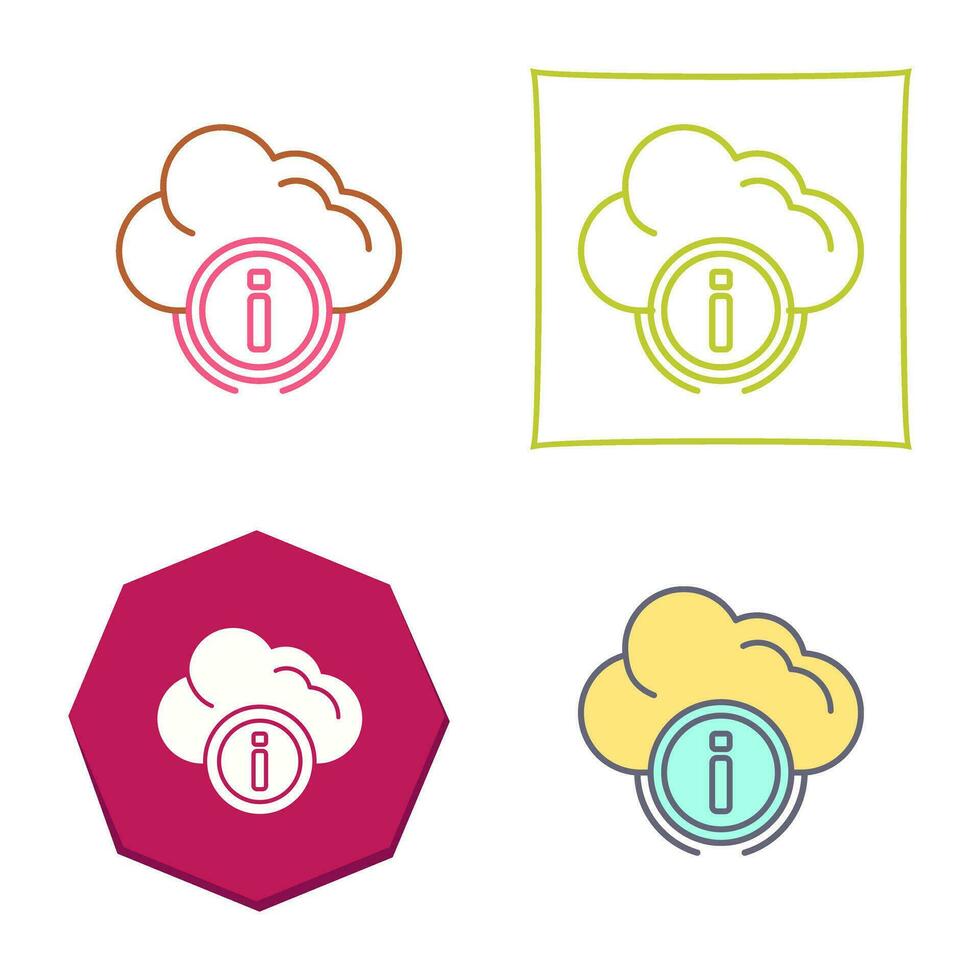 Cloud Computing Vector Icon