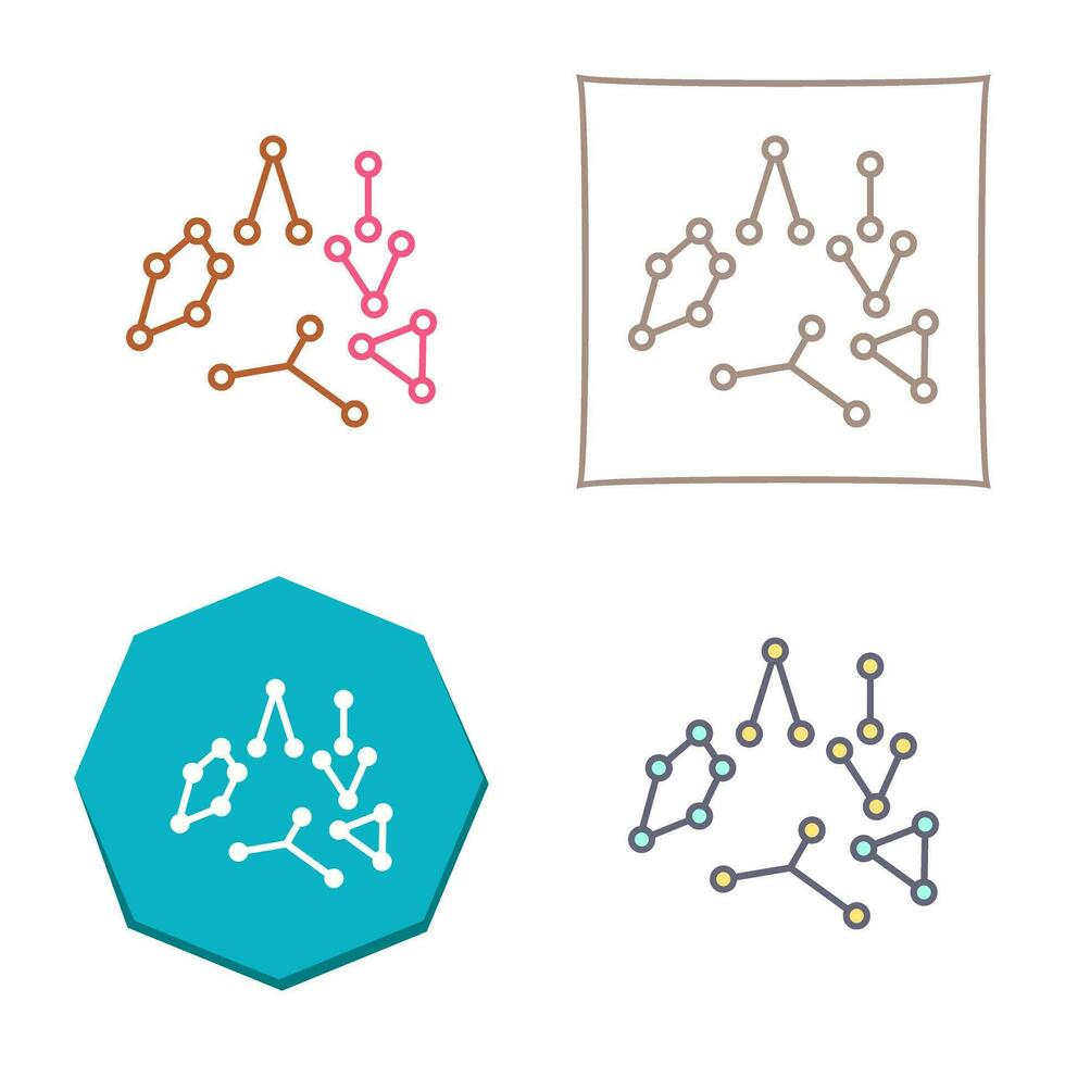 icono de vector de constelación