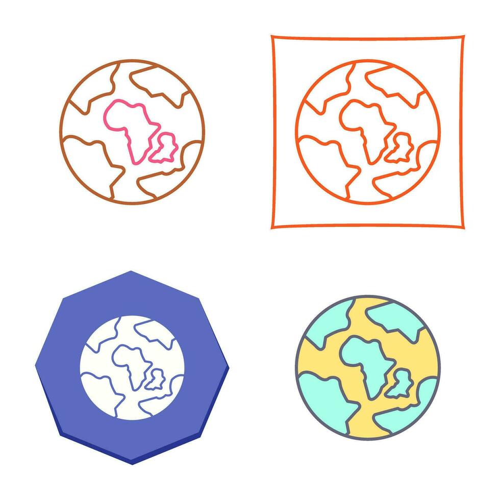 Earth Vector Icon