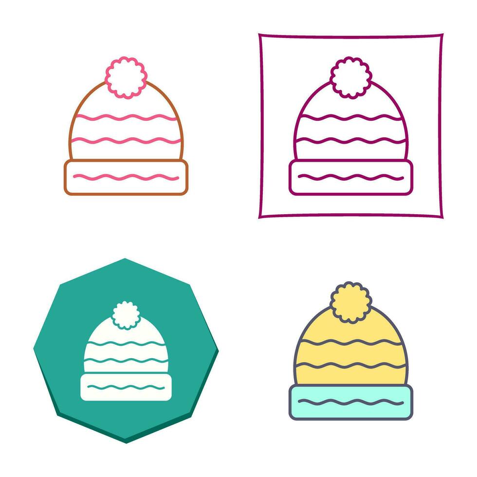 Winter Hat Vector Icon