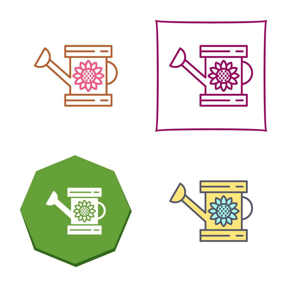 Watering Can Vector Icon