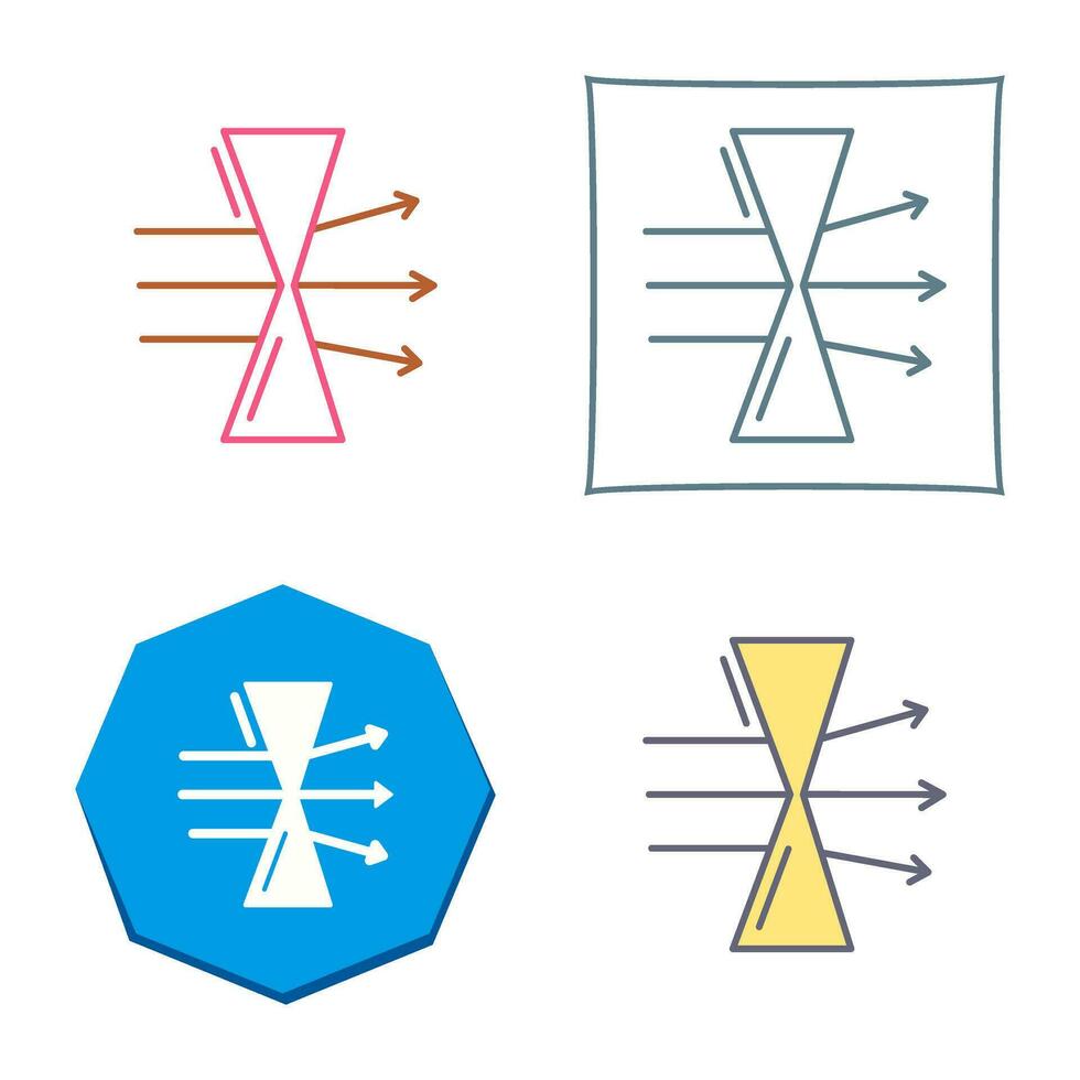 Dispersion Vector Icon