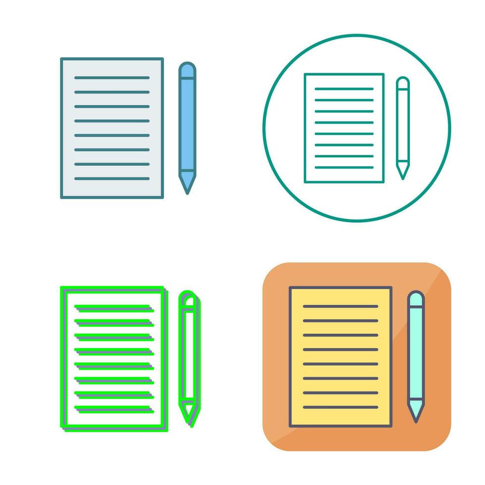 Write Feedback Vector Icon