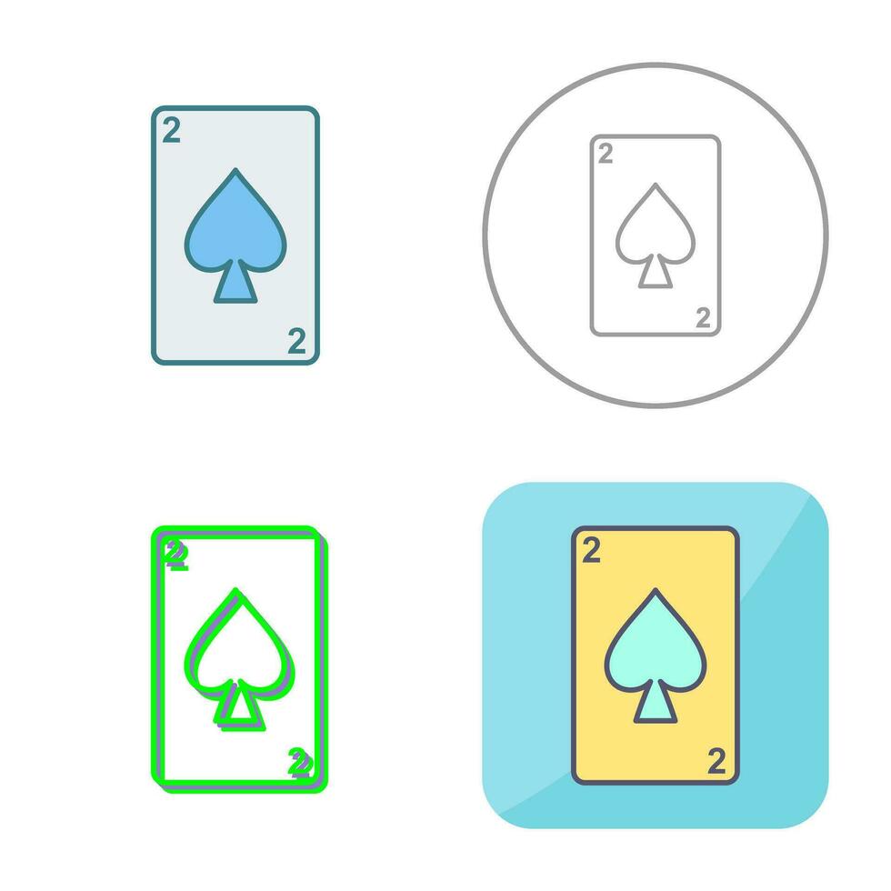 Spades Card Vector Icon