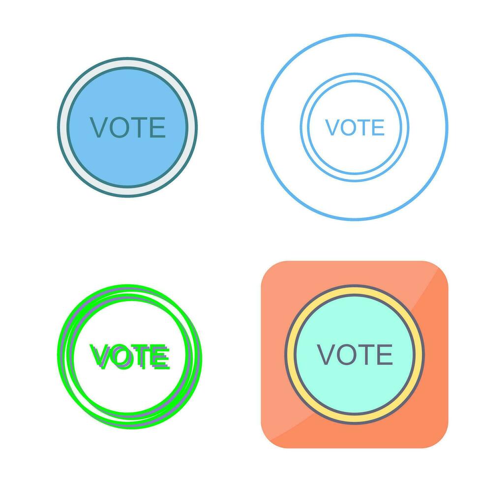 Vote Link Vector Icon