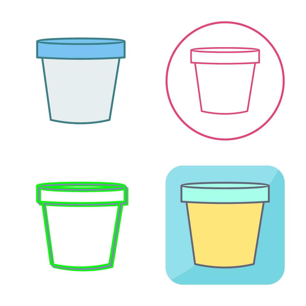 Plant Pot Vector Icon
