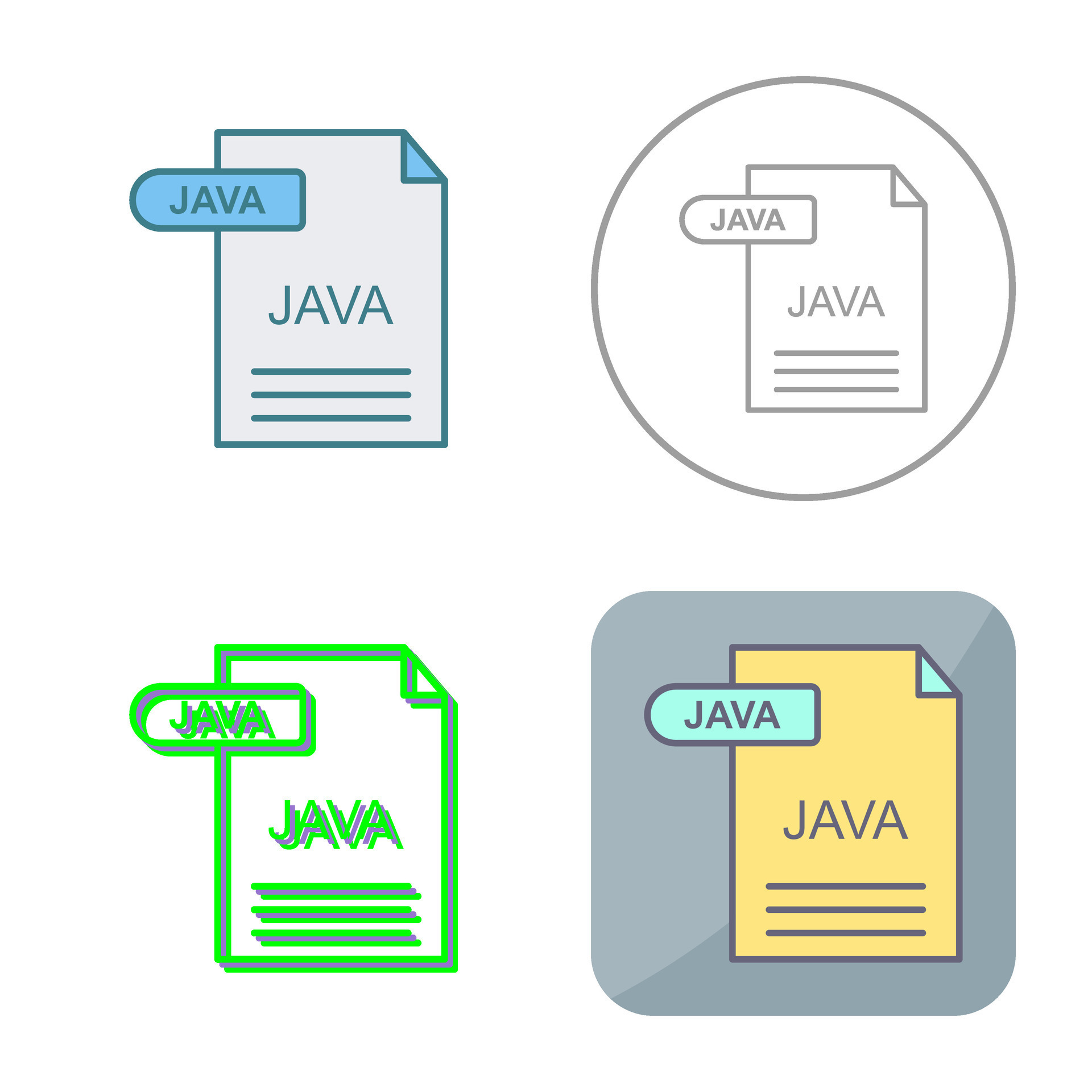 Java Vector Icon 34683077 Vector Art at Vecteezy