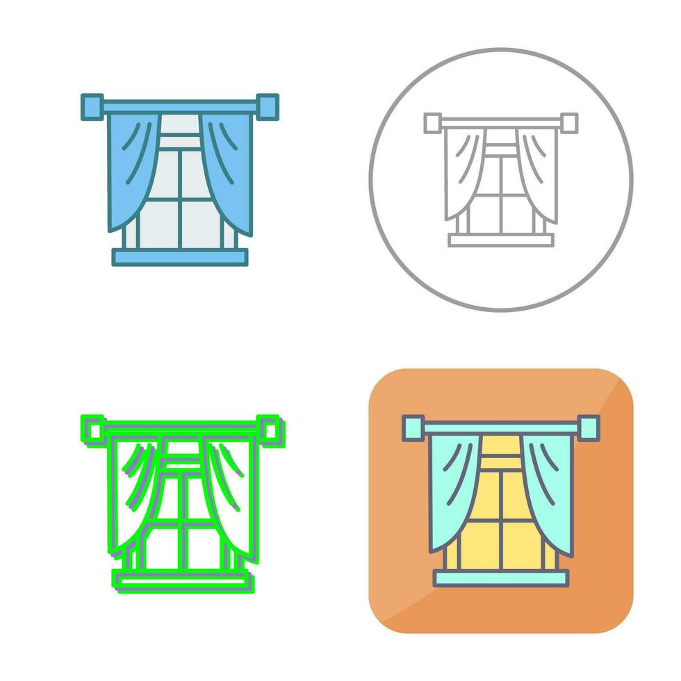 icono de vector de ventana