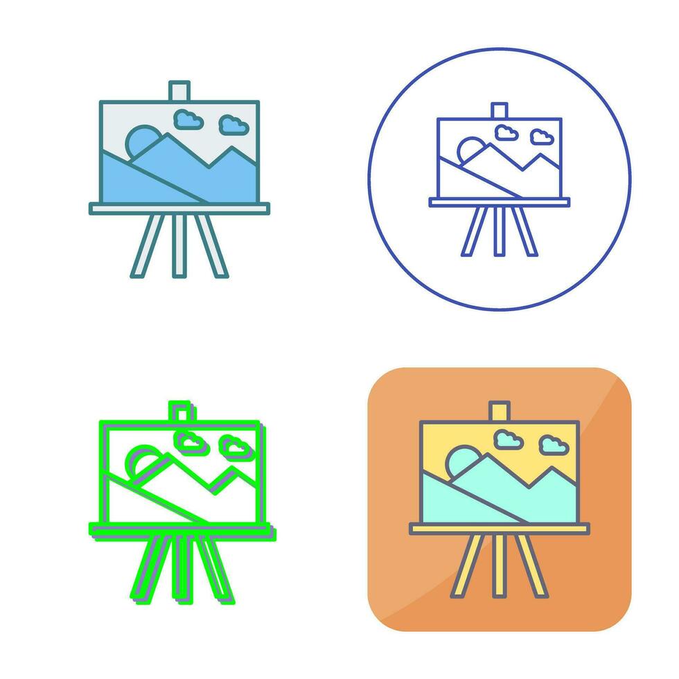 Canvas Vector Icon