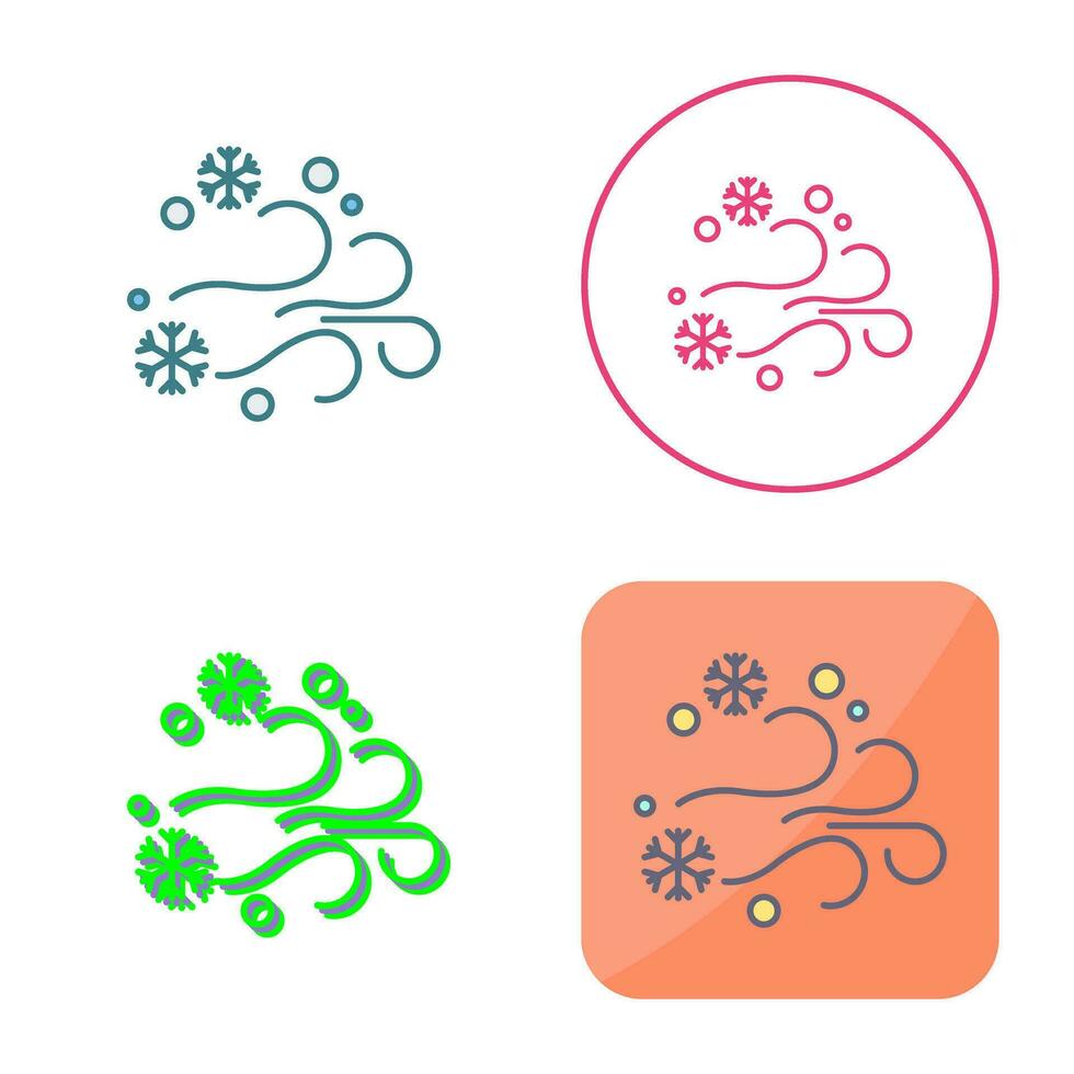 Blizzard Vector Icon