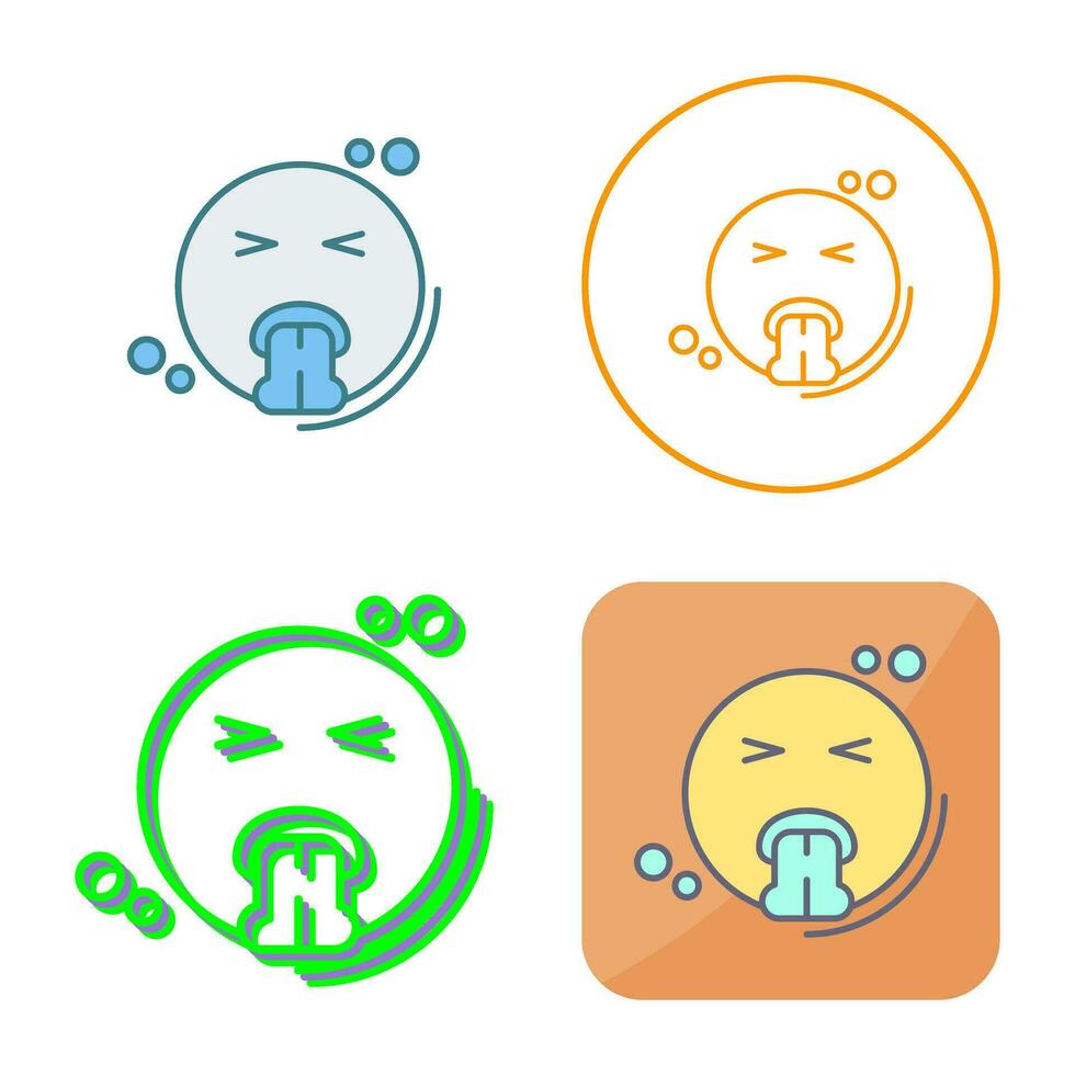 Vomit Vector Icon