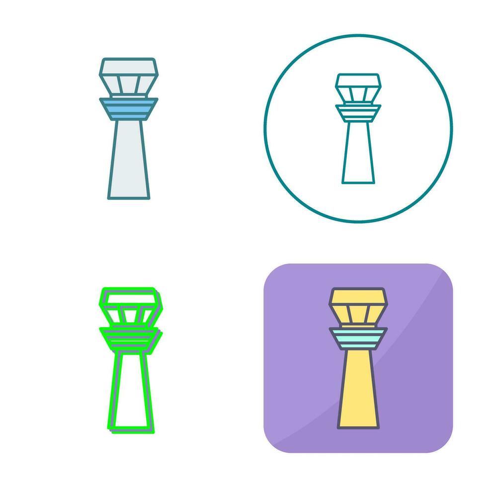 Control Tower Vector Icon