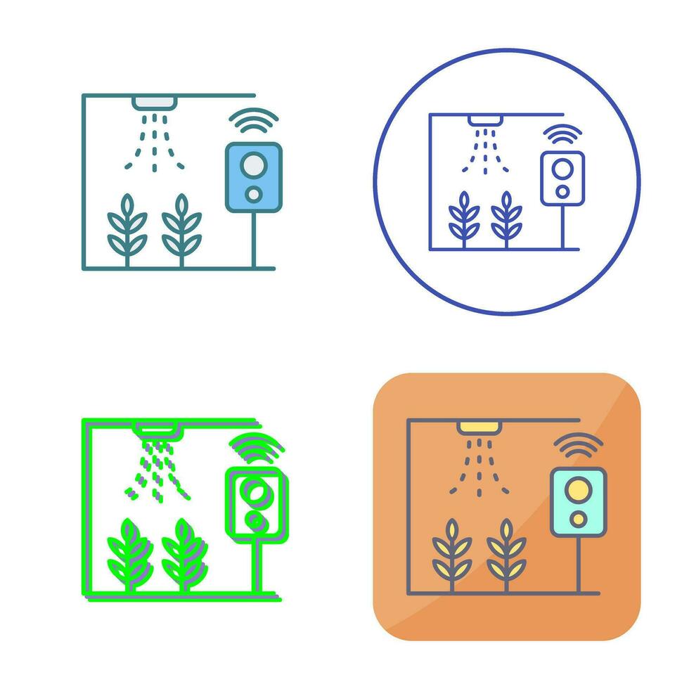 Smart Farm Vector Icon
