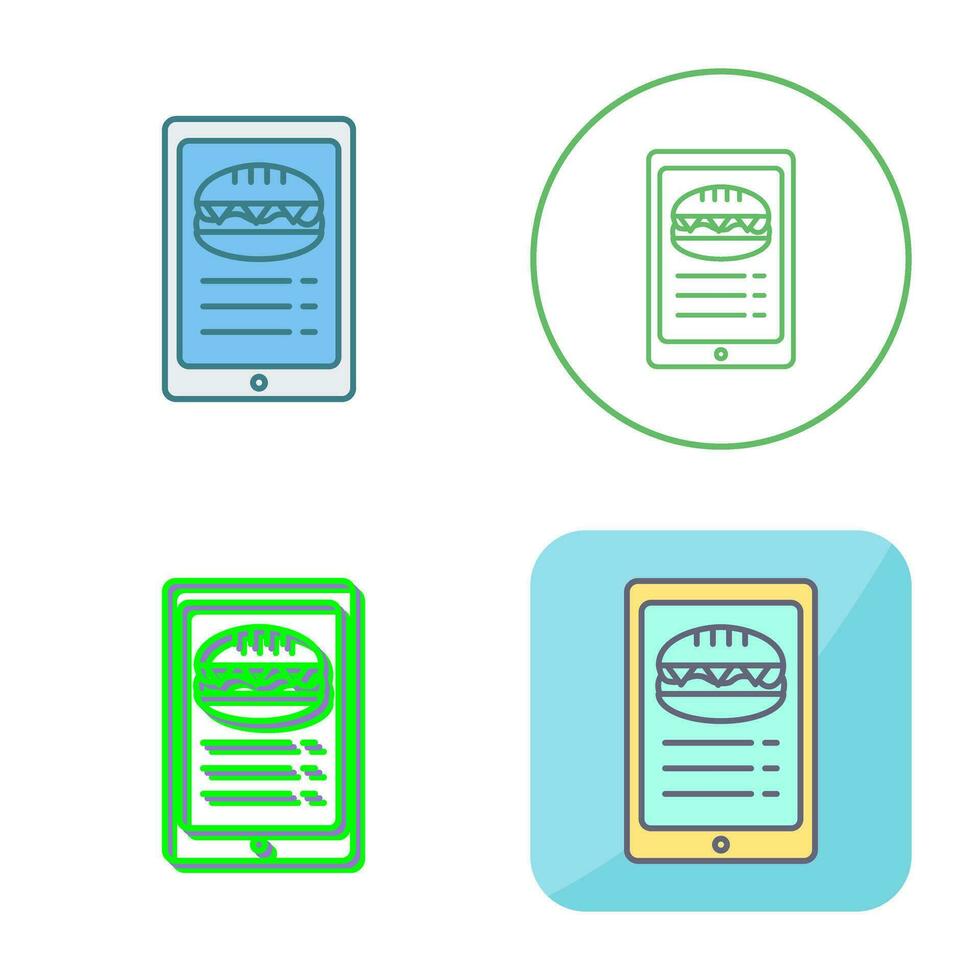 Online order Vector Icon