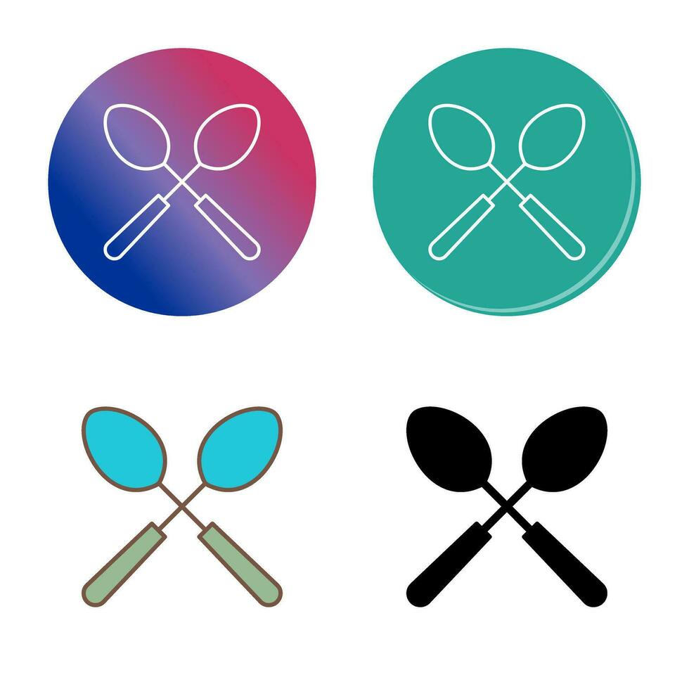Spoons Vector Icon