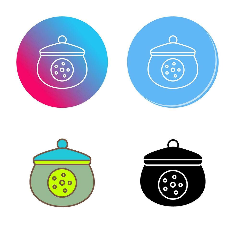 Cookie Jar Vector Icon