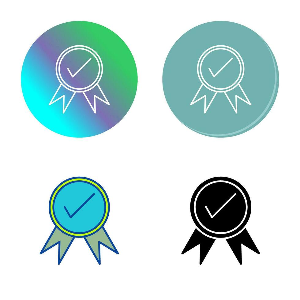 Unique Quality Control Vector Icon