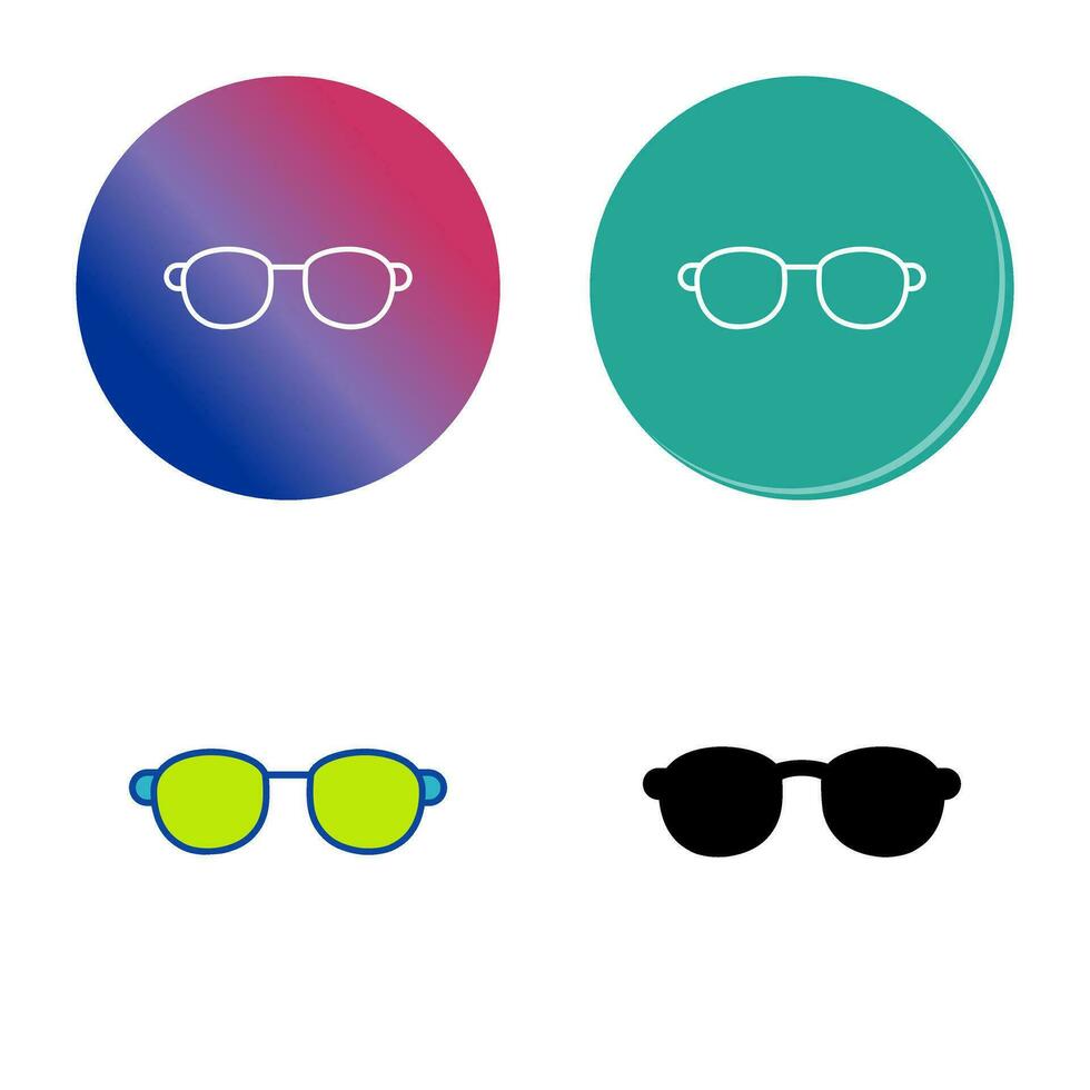 icono de vector de gafas de sol