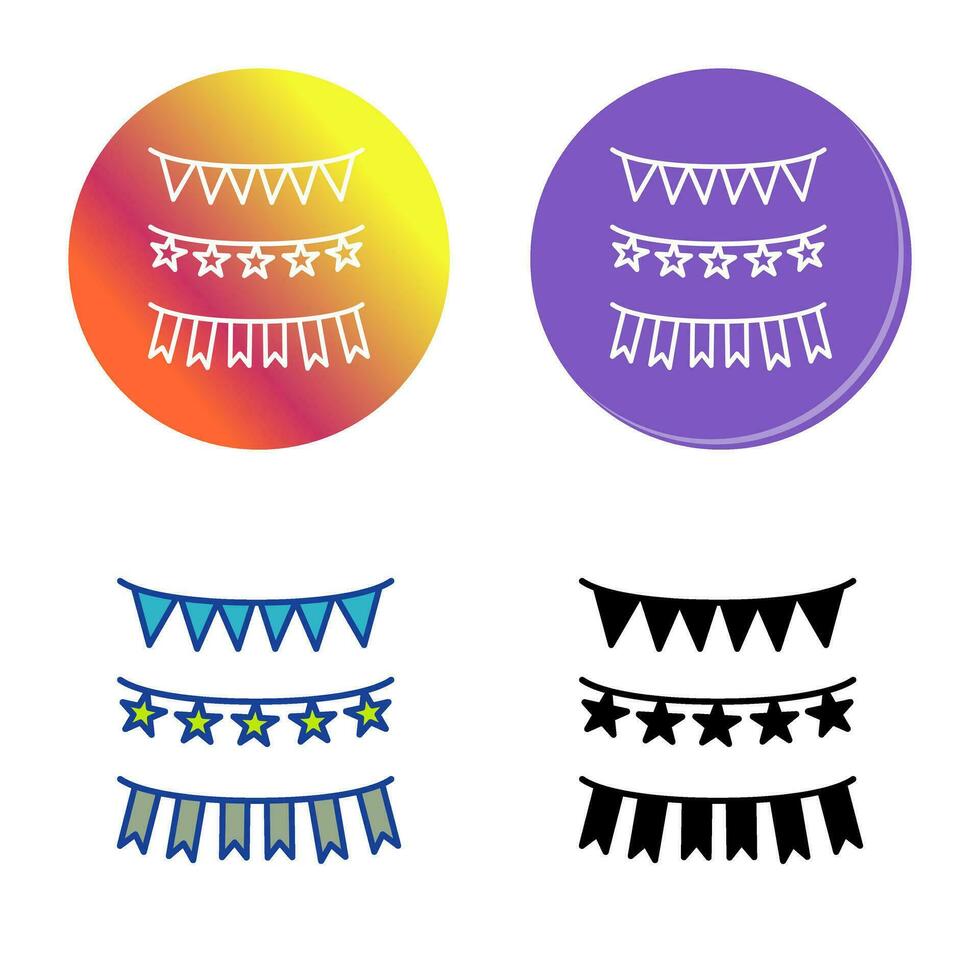 Garlands Vector Icon