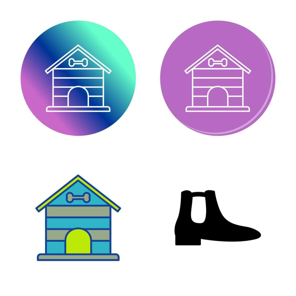 Dog House Vector Icon