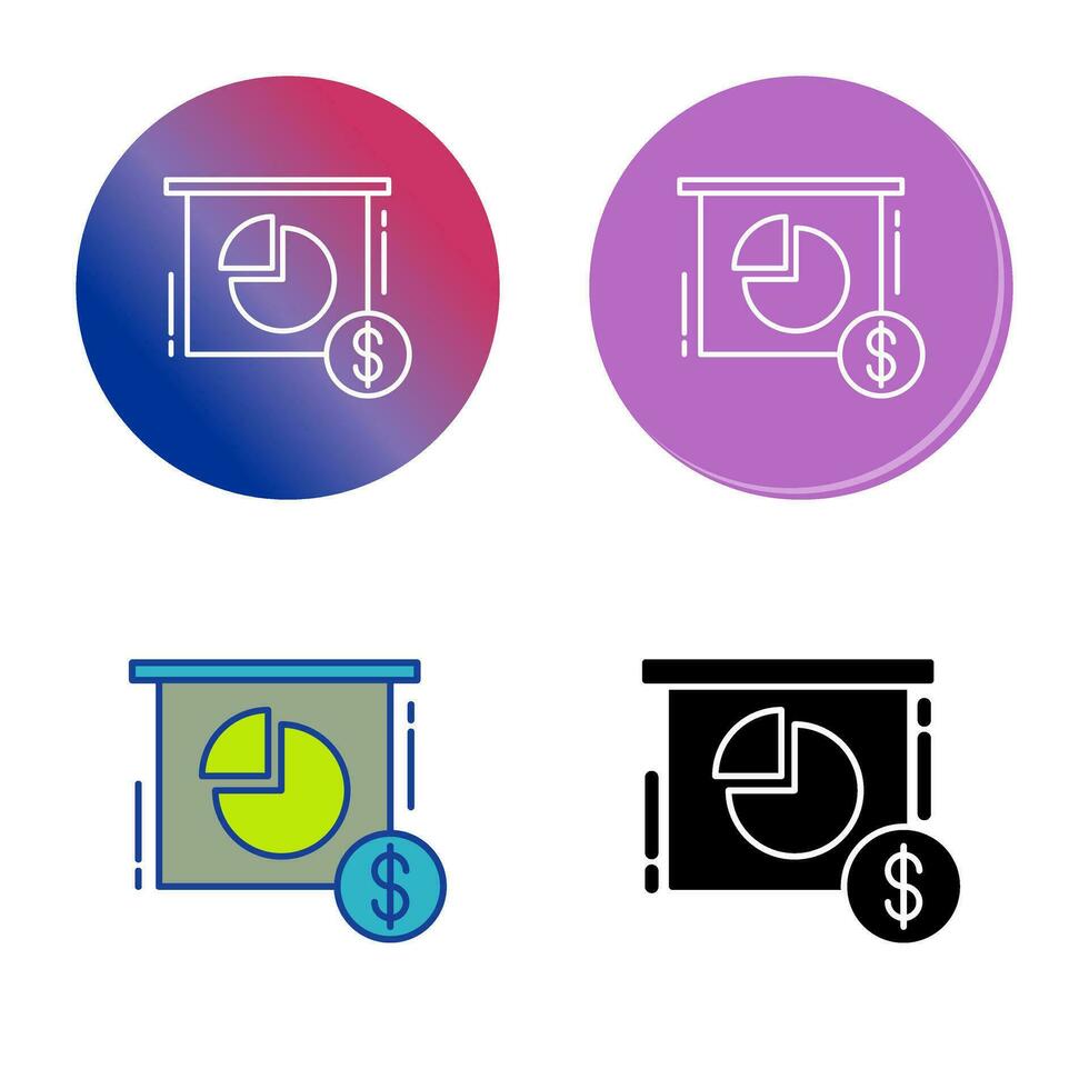 Pie Chart Vector Icon