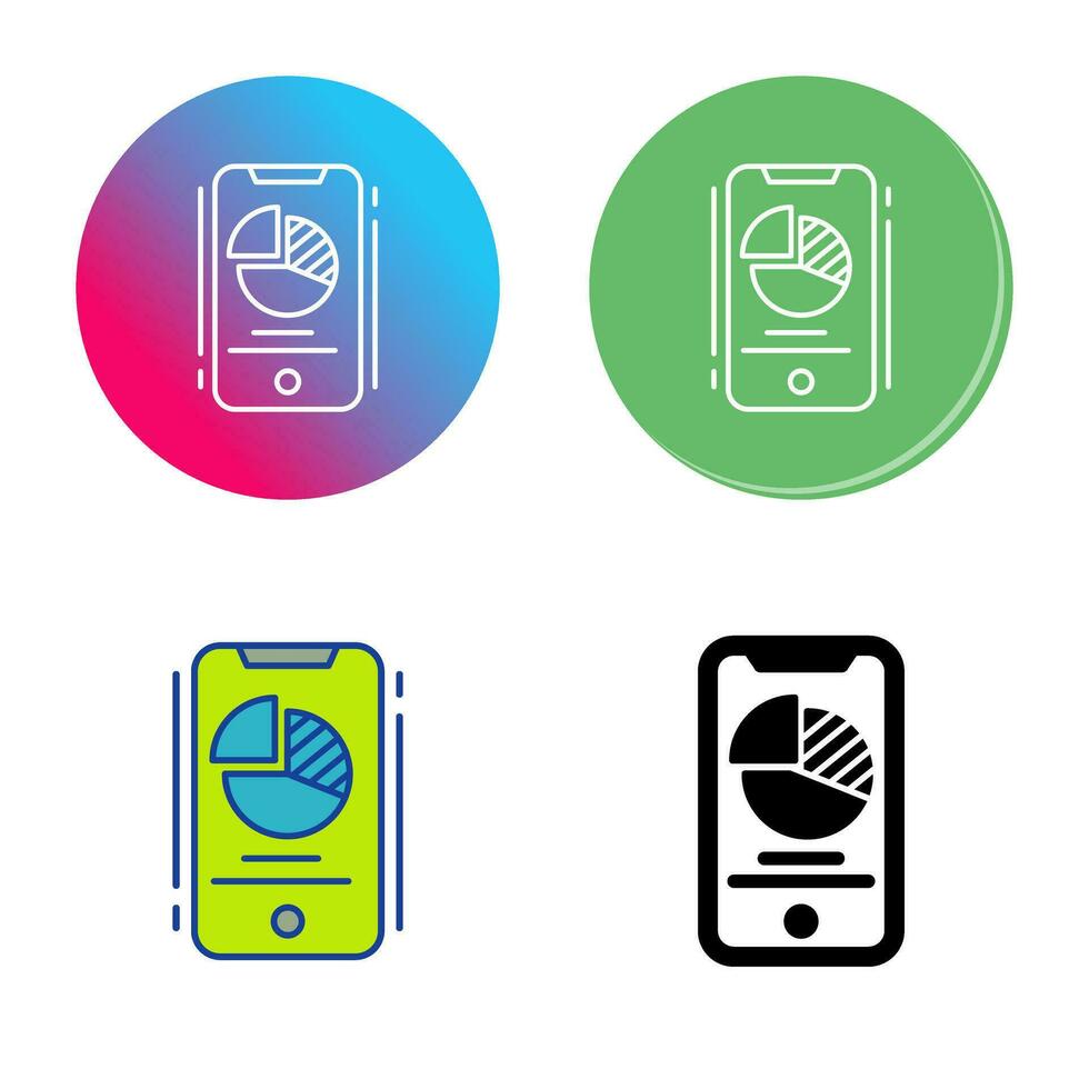 Pie Chart Vector Icon