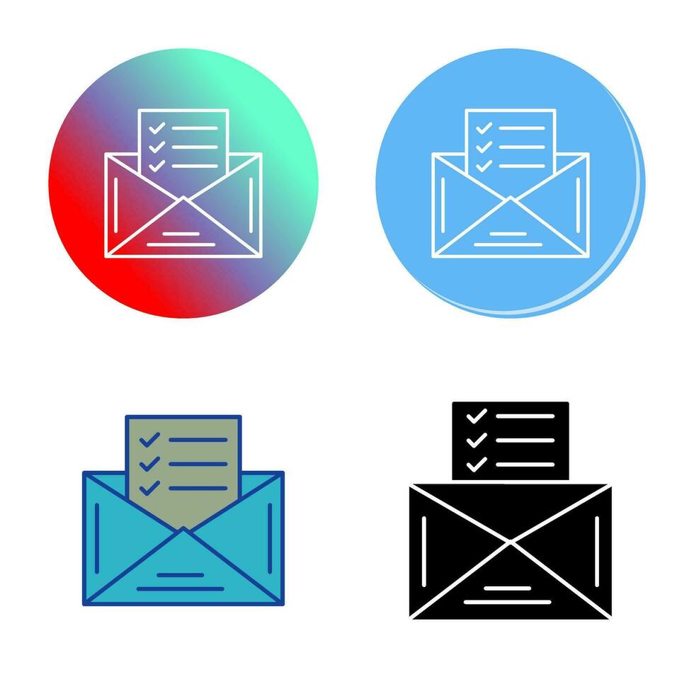 Check List Vector Icon