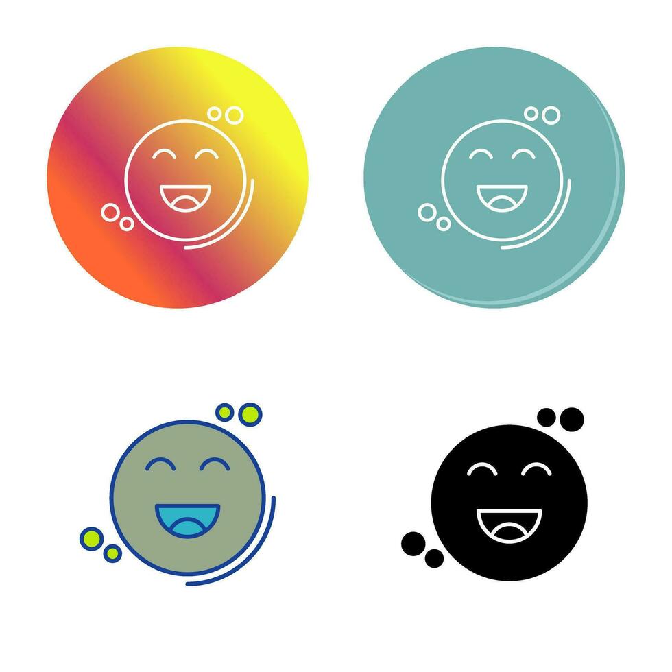 Happiness Vector Icon