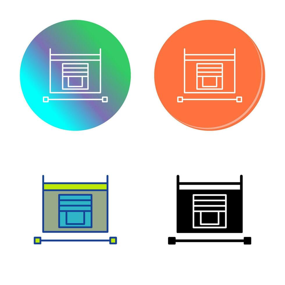 Blind Vector Icon