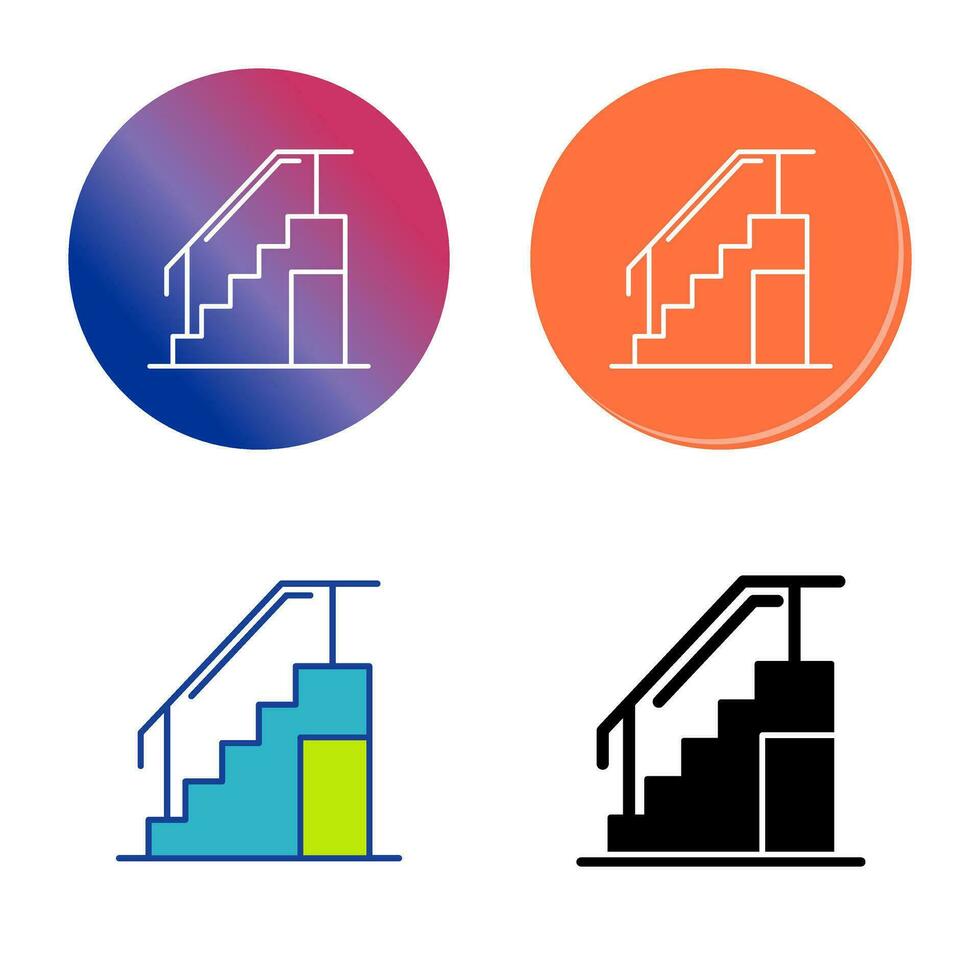 Stairs Vector Icon
