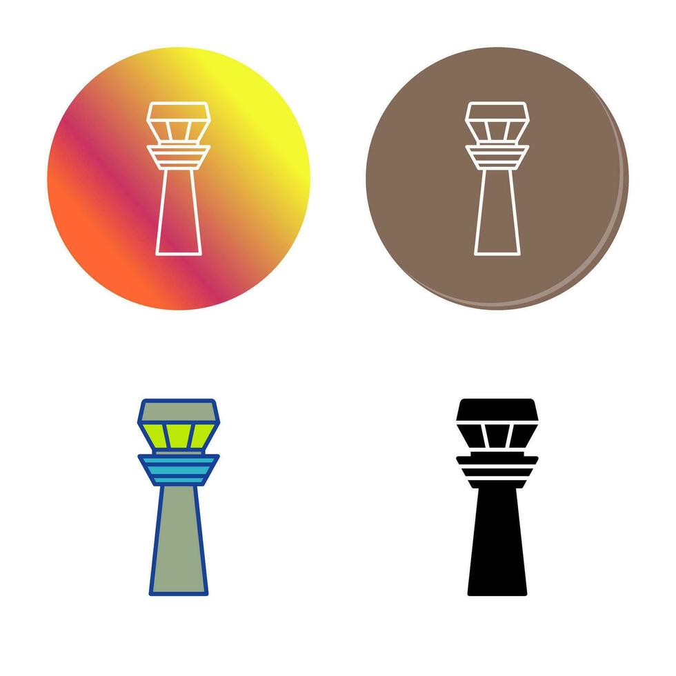Control Tower Vector Icon