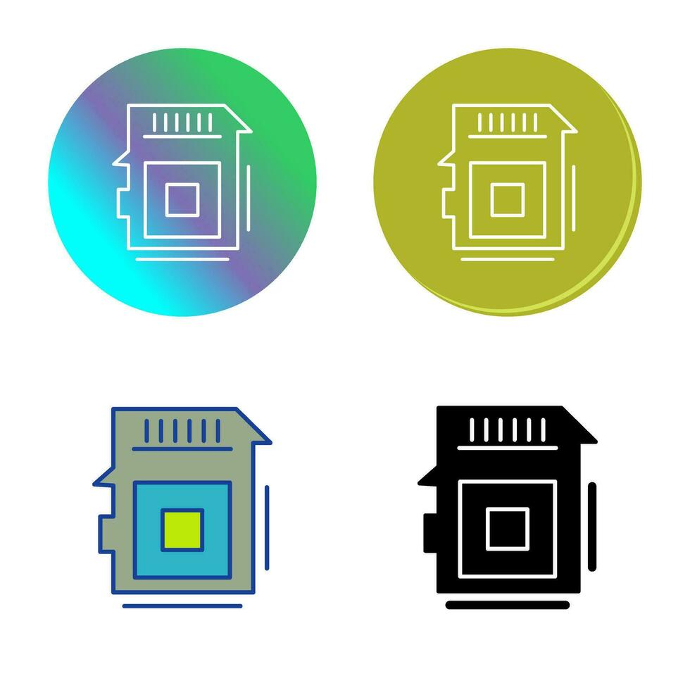 Sd Card Vector Icon