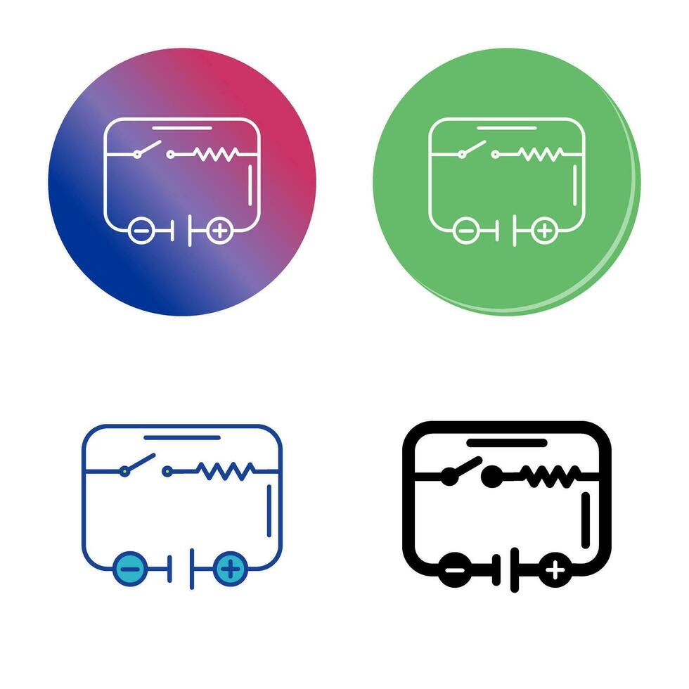Electrical Circuit Vector Icon