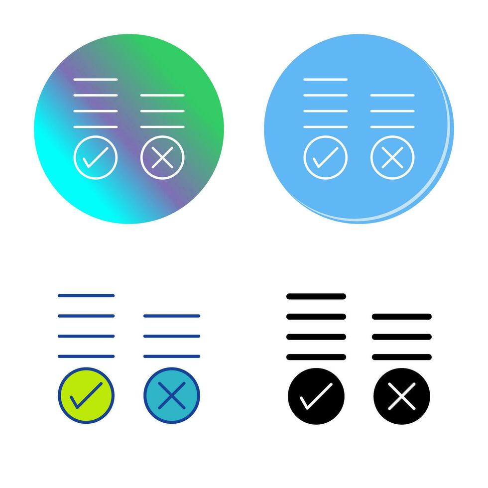 Voting Result Vector Icon