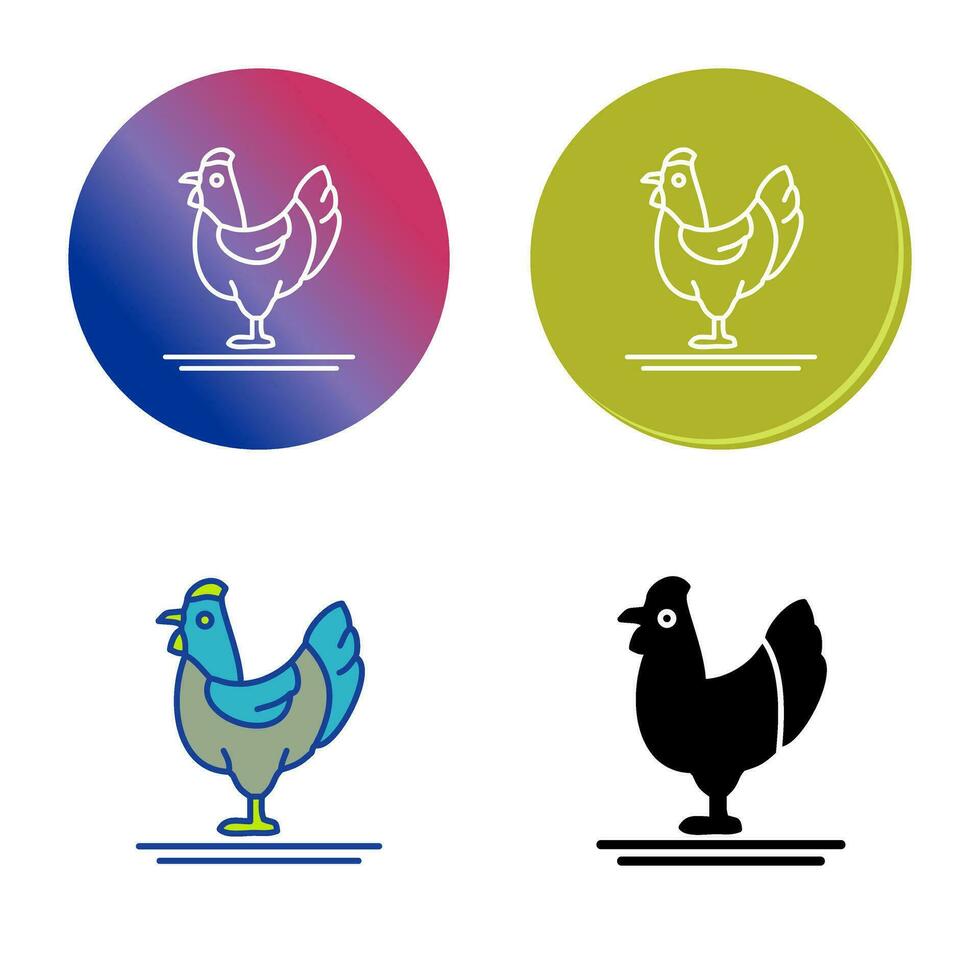 Poultry Vector Icon