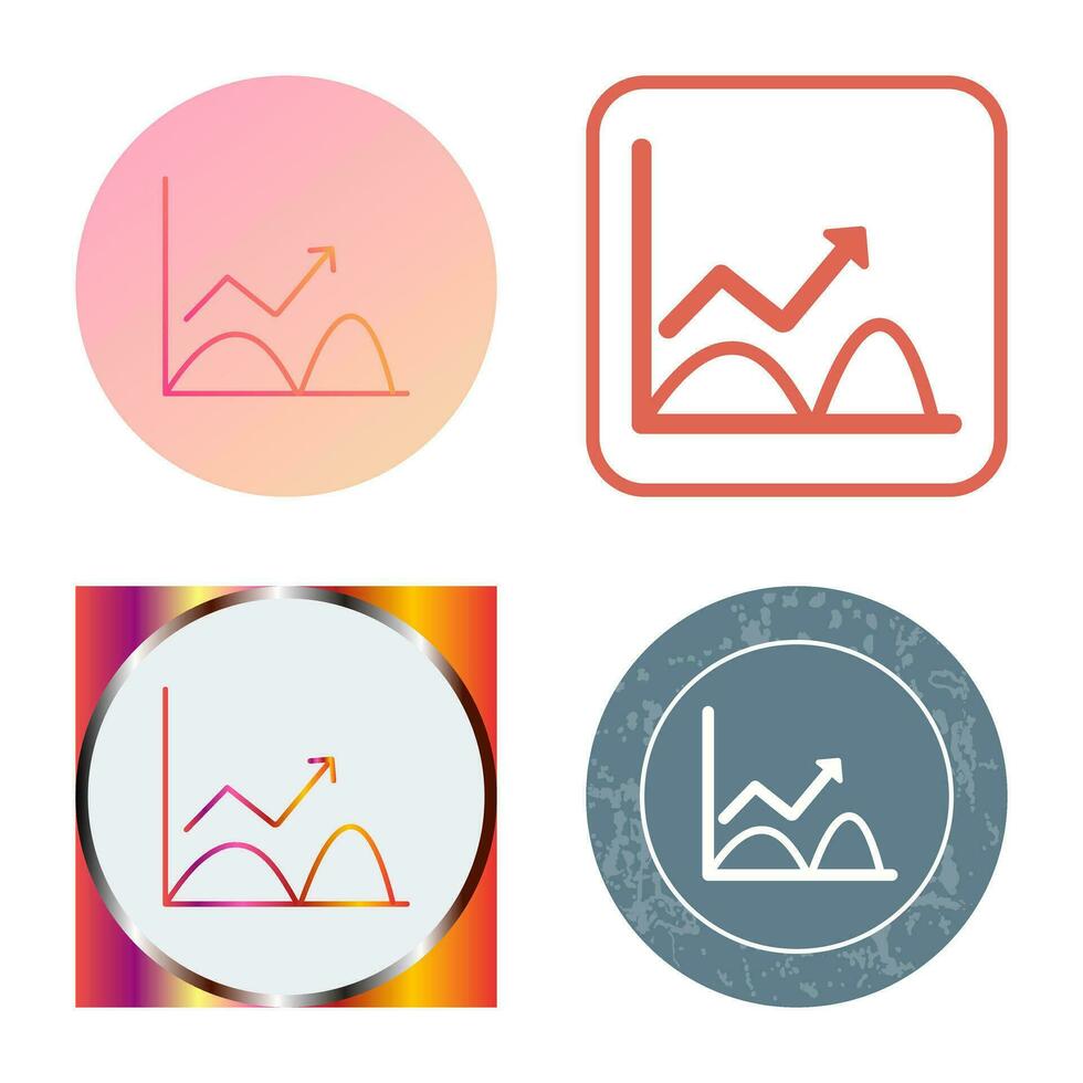 Trend in Graph Vector Icon