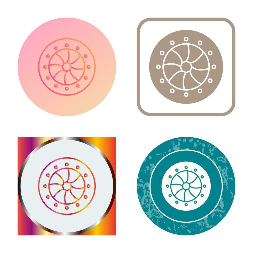 Unique Optical Diaphram Vector Icon
