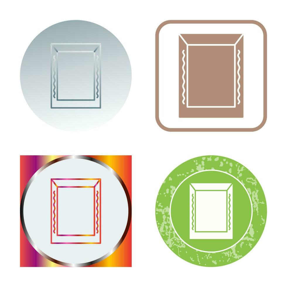 Unique Frame Vector Icon