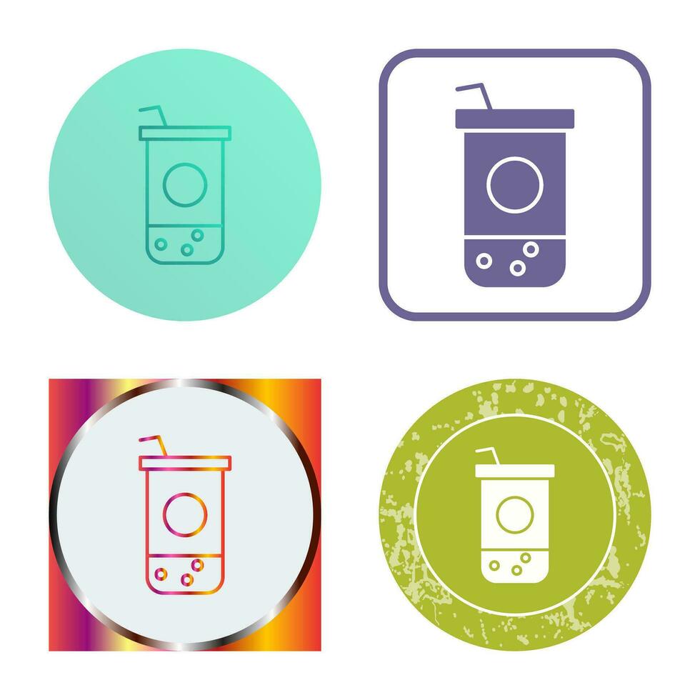 Chocolate Shake Vector Icon