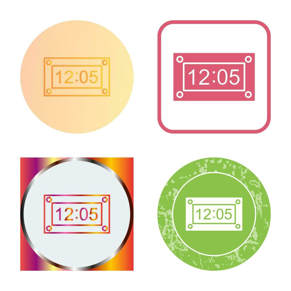 Unique Timer Vector Icon