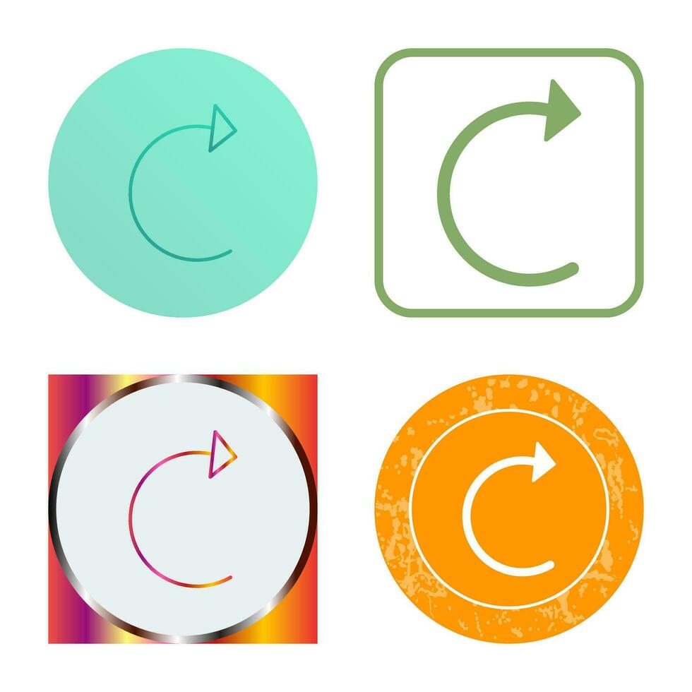 Unique Reload Vector Icon