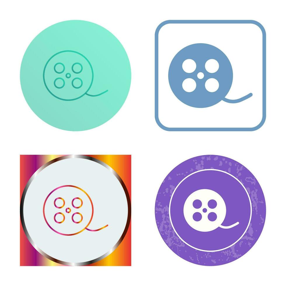 Reel Vector Icon